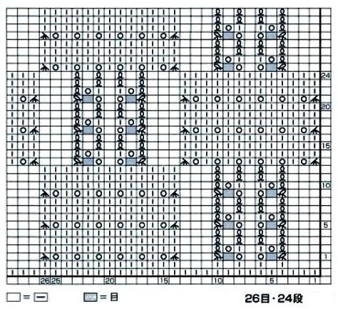 В копилку мастера. Узоры спицами.