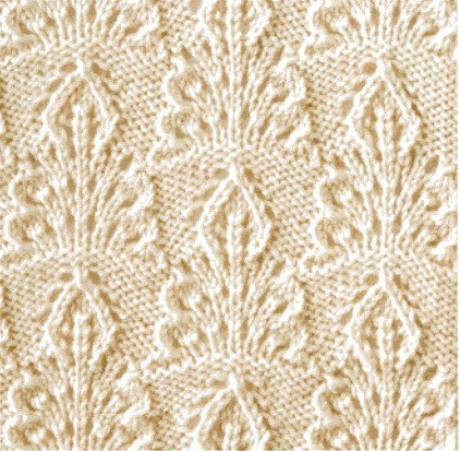 В копилку мастера. Узоры спицами.