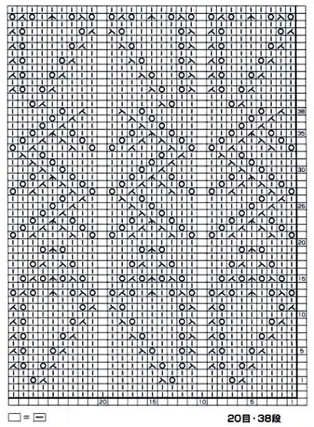 В копилку мастера. Узоры спицами.
