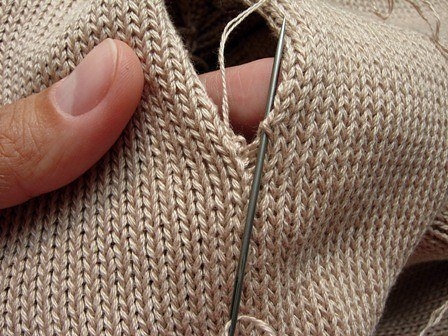 Соединяем края