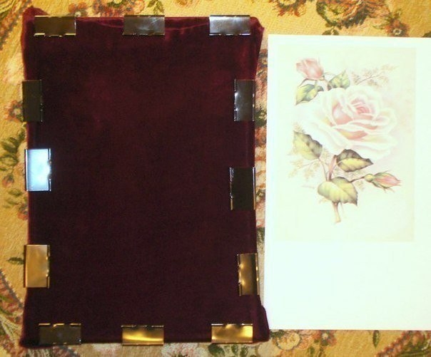 Вышивка лентами: роза