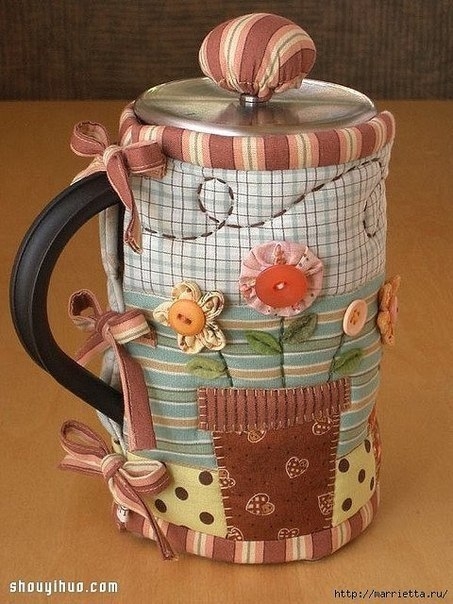 Лоскутное шитьё. Грелки на чайник - идеи для вдохновения