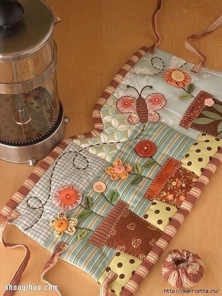Лоскутное шитьё. Грелки на чайник - идеи для вдохновения