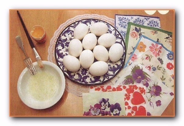 Пасхальный декупаж.