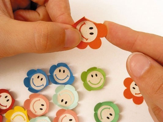 МК Бумажный букетик