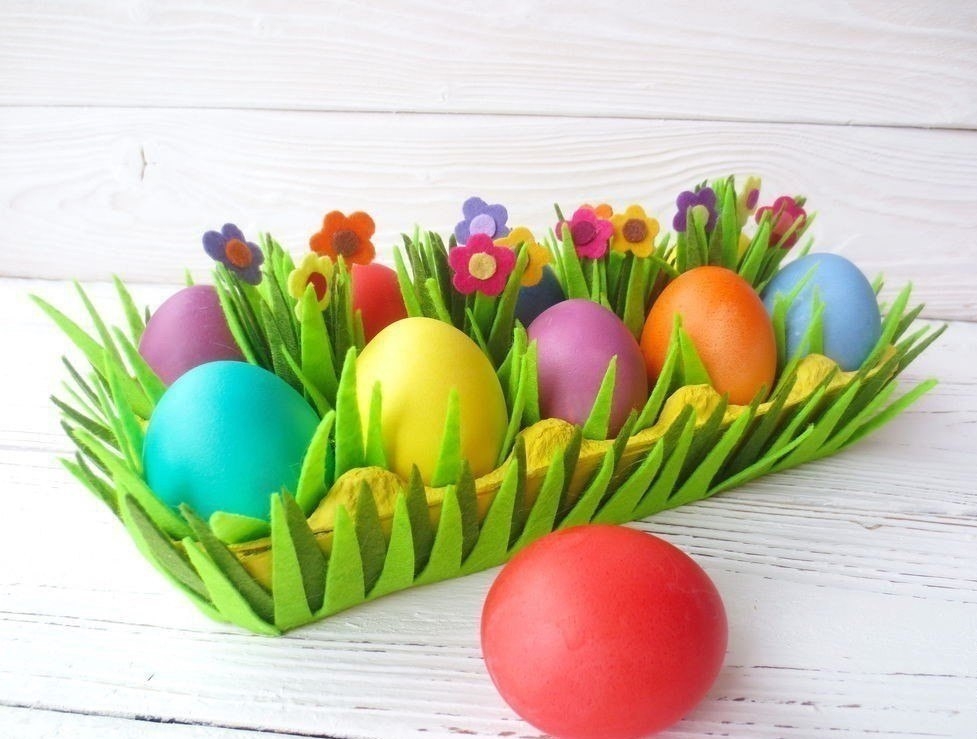 Идея для оригинального пасхального оформления