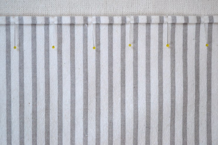 Обвязка ткани крючком