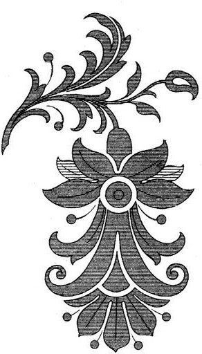 Трафареты. Фантазийные цветы.