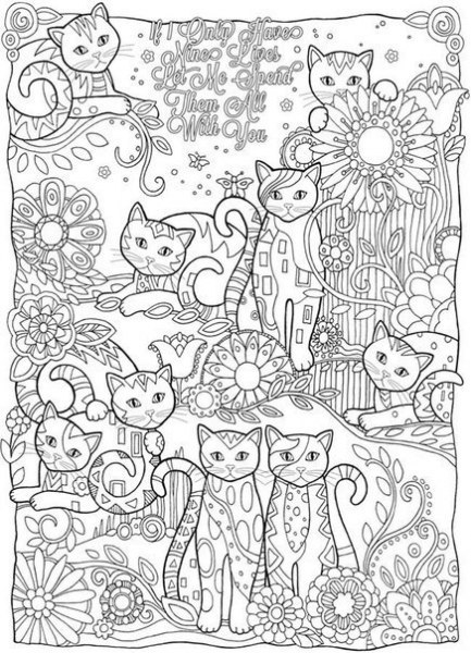 Раскраски для взрослых. Успокаиваем нервы