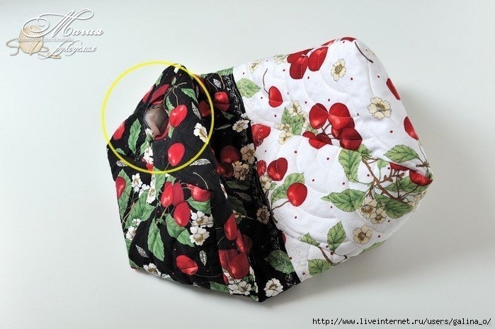 Сумочка в японском стиле