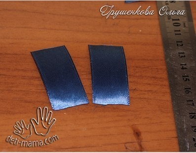 Колокольчики из лент. Мастер-класс.