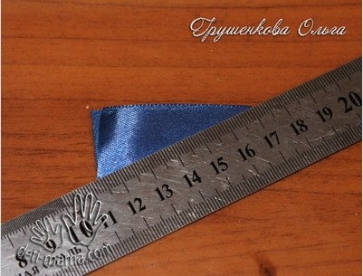 Колокольчики из лент. Мастер-класс.