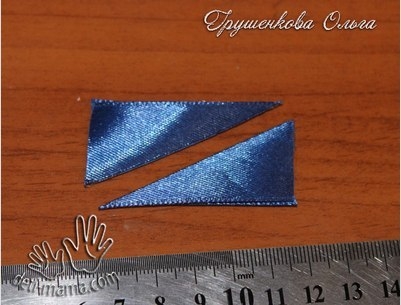 Колокольчики из лент. Мастер-класс.