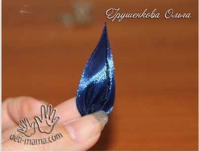 Колокольчики из лент. Мастер-класс.