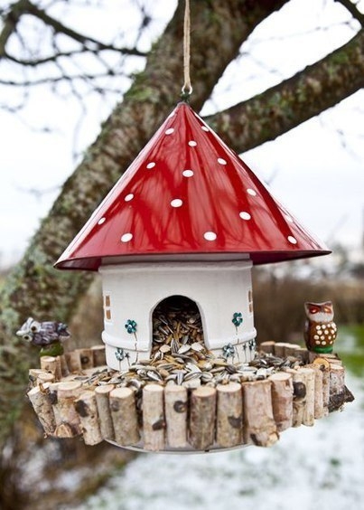 Декоративные скворечники.