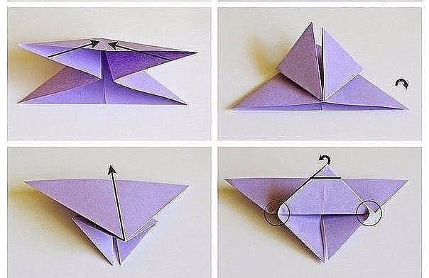 Бабочки оригами.
