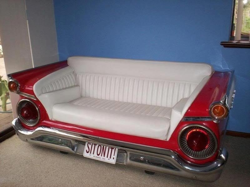 Идея: мебель из автомобилей.