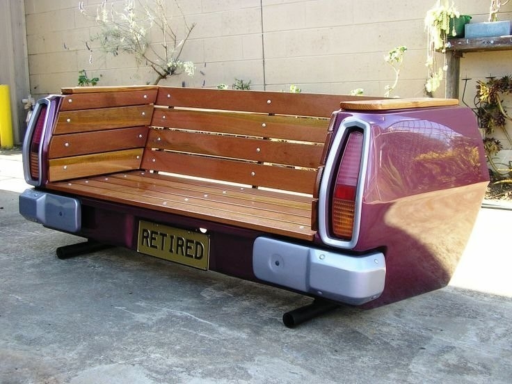 Идея: мебель из автомобилей.