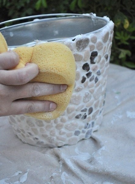 Цветочный горшок своими руками!