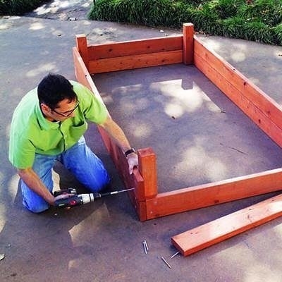 Короб-парник своими руками с защитой от кротов.