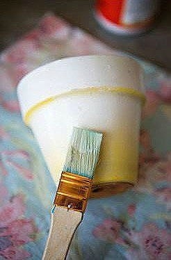 Идея для декора горшка