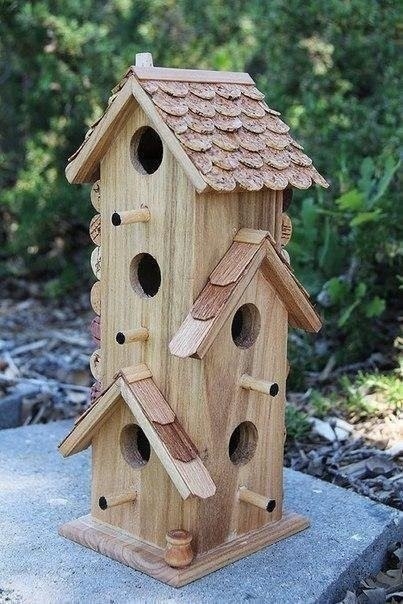 Домики из винных пробок. Красота!