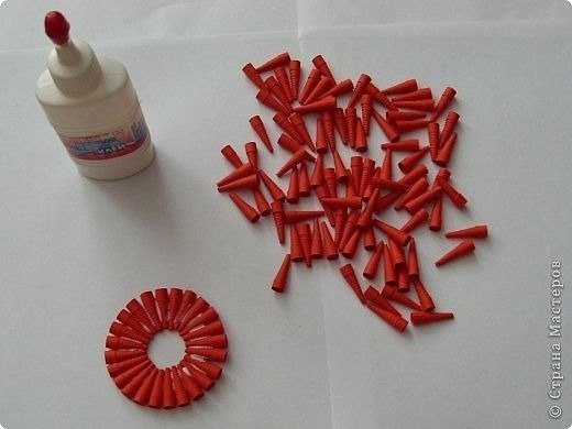 Необычные цветы из бумаги.