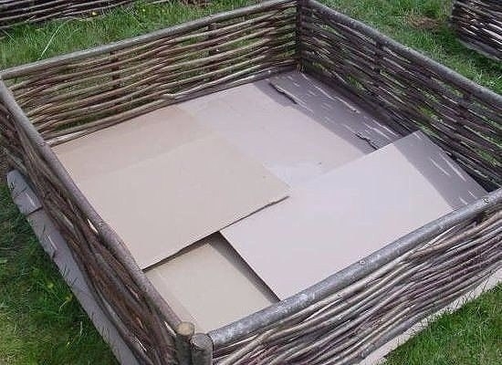 Делаем поднятую грядку!