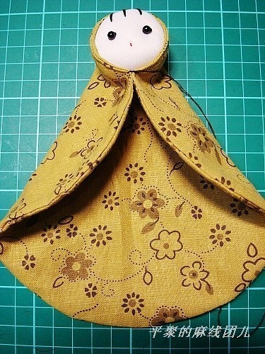 МК Японская куколка из ткани
