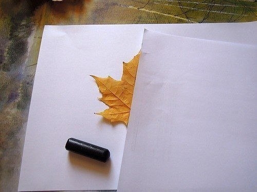 Как очень просто и красиво нарисовать осенние листья