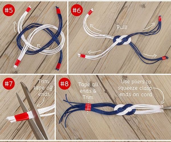 Плетенный браслет