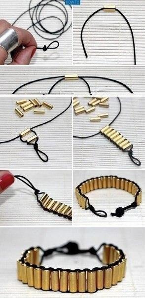 Делаем себе красивые украшения.