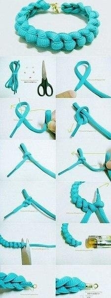 Делаем себе красивые украшения.