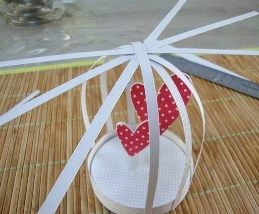 Декоративная бумажная клеточка