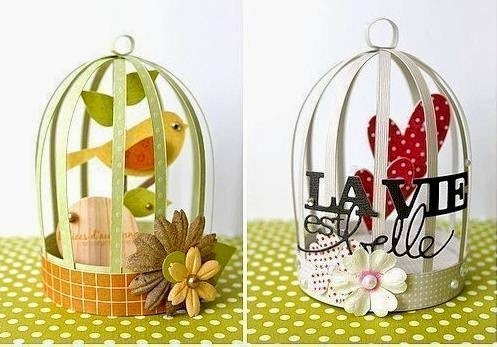 Декоративная бумажная клеточка