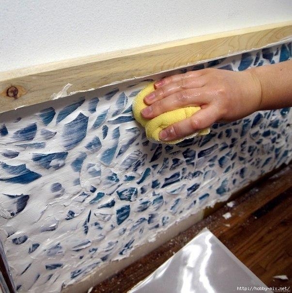 Стеклянная мозаика. Кухонный фартук- мастер- класс. Стеклянная мозаика. Кухонный фартук- мастер- класс.