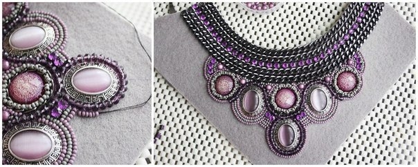 Колье ручной работы. Мастер-класс.