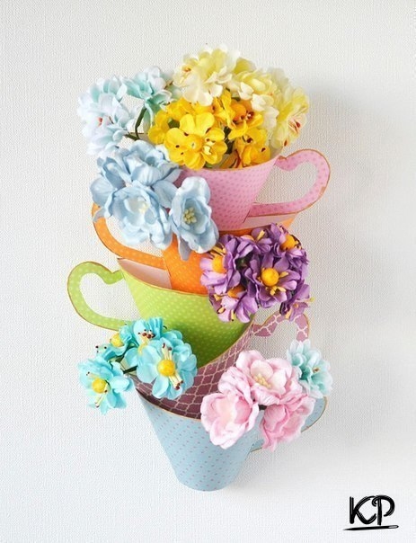 Практичный декор для хранения цветов от Инны Бронниковой