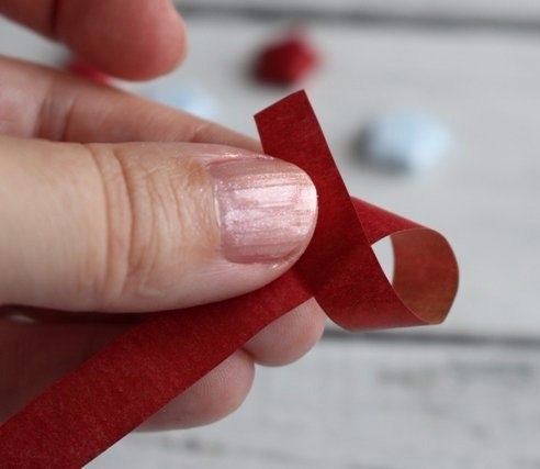 Звездочка из бумажной полоски