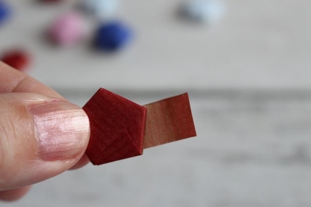 Звездочка из бумажной полоски