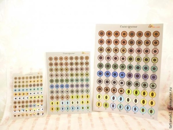 Изготовление глазок для мягкой игрушки