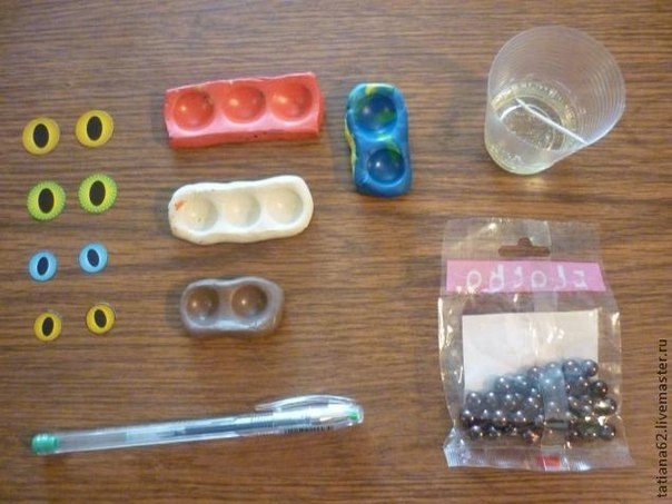 Изготовление глазок для мягкой игрушки