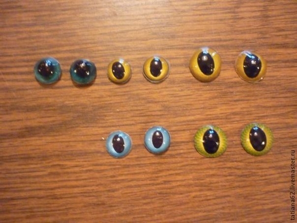Изготовление глазок для мягкой игрушки