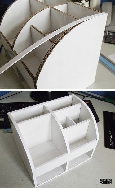 Как из картона сделать шкатулку для хранения мелочей