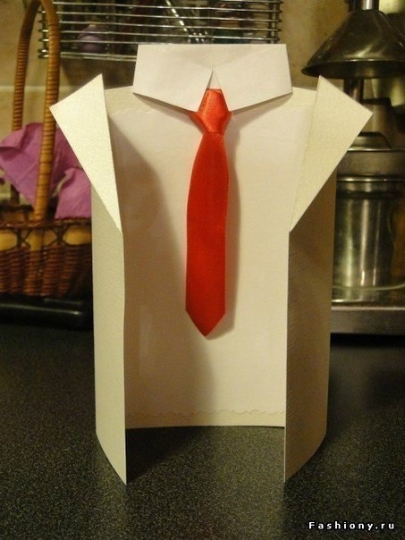 Настоящая мужская открытка.