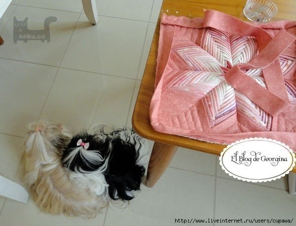 Подушечка в технике пэчворк. Очень красиво