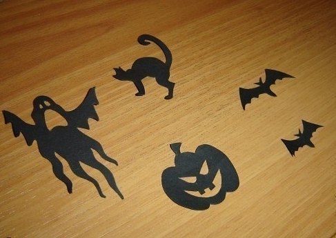 Подсвечник на Хэллоуин.