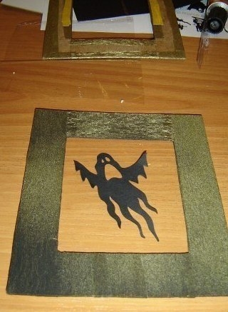 Подсвечник на Хэллоуин.