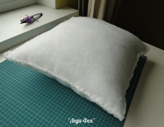 Шьем подушку
