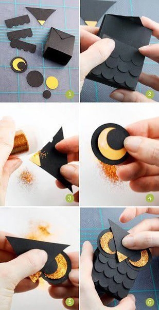 Коробочки с совушками